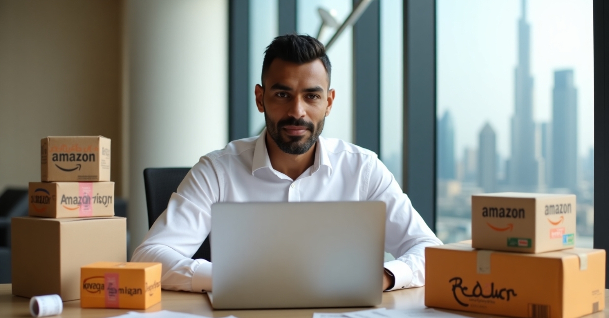 Image of setting up Amazon Seller Central UAE.