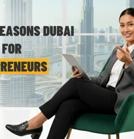 Image of Dubai is best for entrepreneurs in 2025 with business hub and global opportunities.