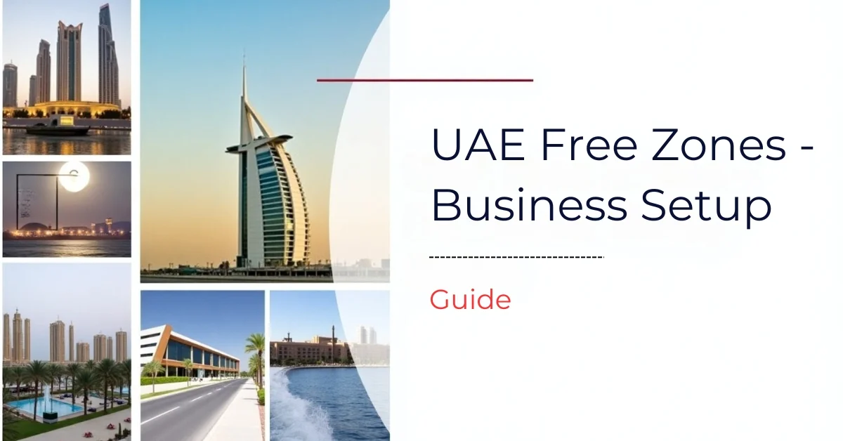 UAE Free Zones business setup guide collage