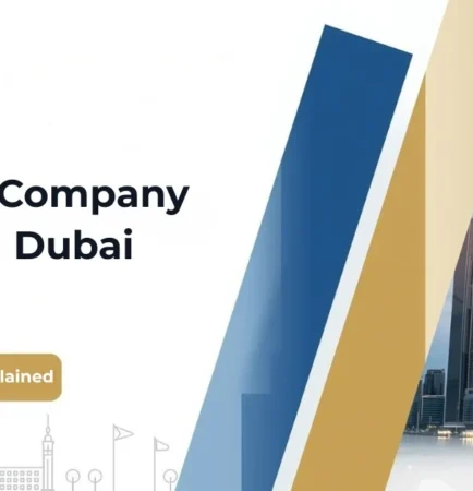 Image of Professional Dubai business design showing Holding Company vs LLC key differences