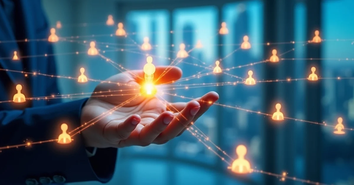 Image of Professional network connections generating income in Dubai business setup concept