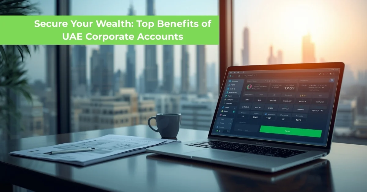 Secure UAE corporate accounts supporting compliant and protected business banking