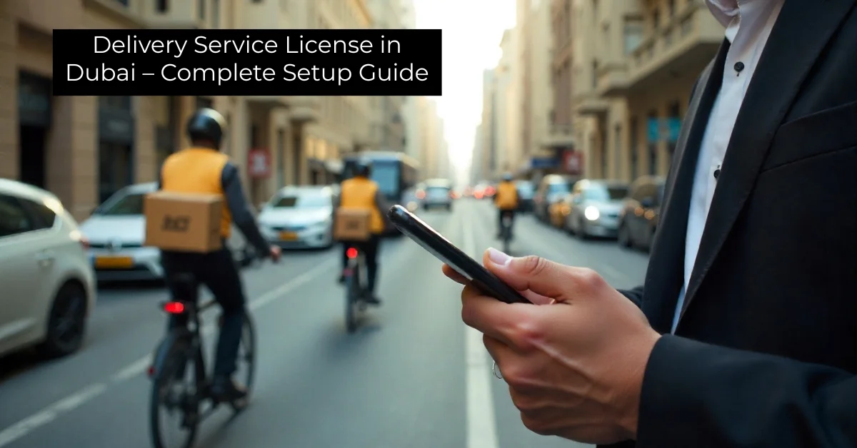 Image of a delivery service license in Dubai guide for starting a delivery business in the UAE