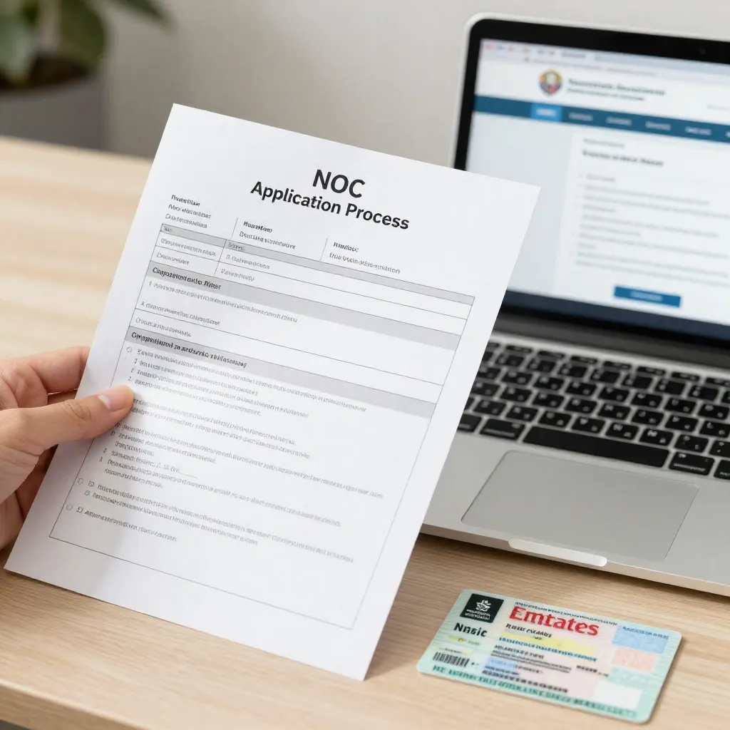 Steps to apply for No Objection Certificate in UAE