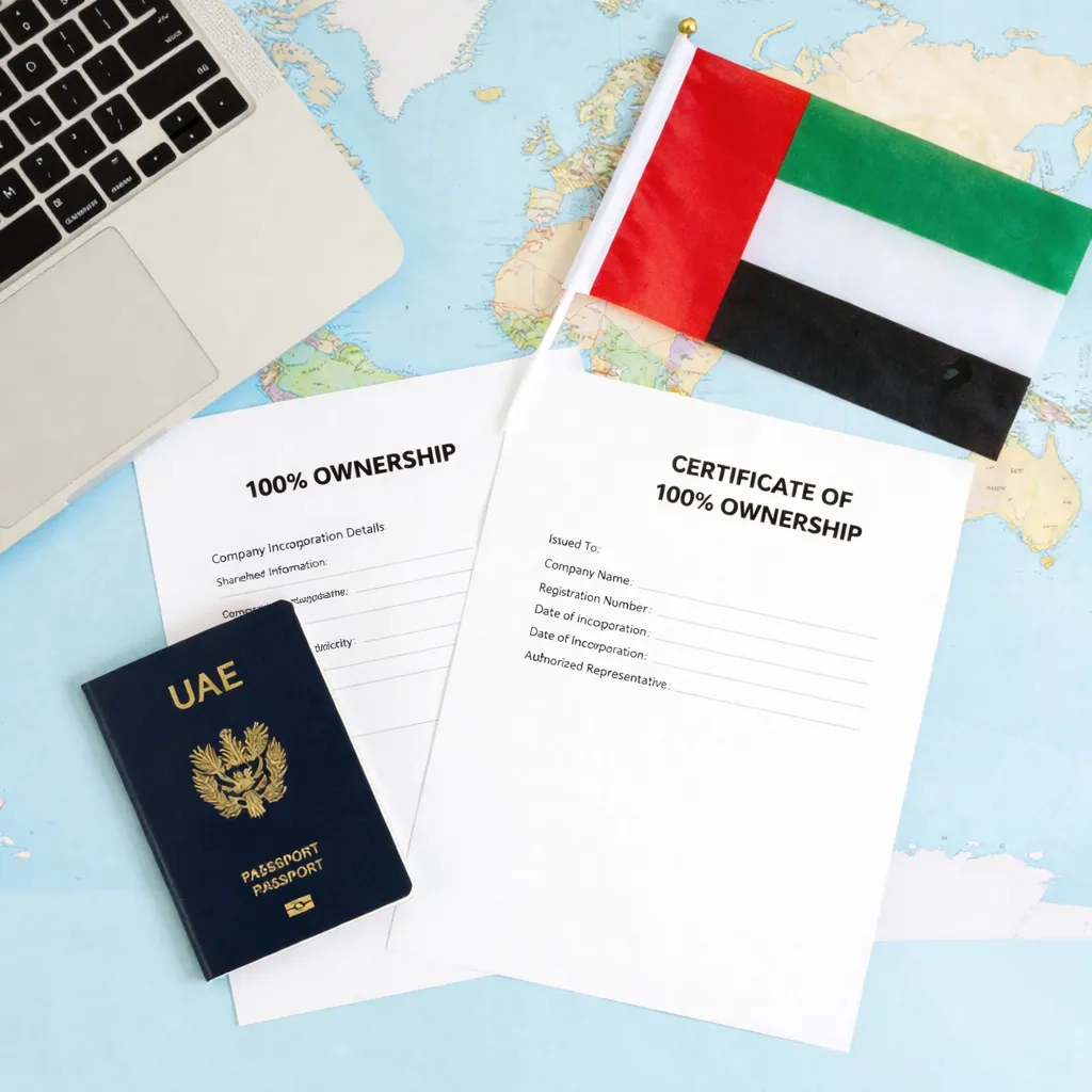 IT services free zone benefits in UAE including ownership and international market access.