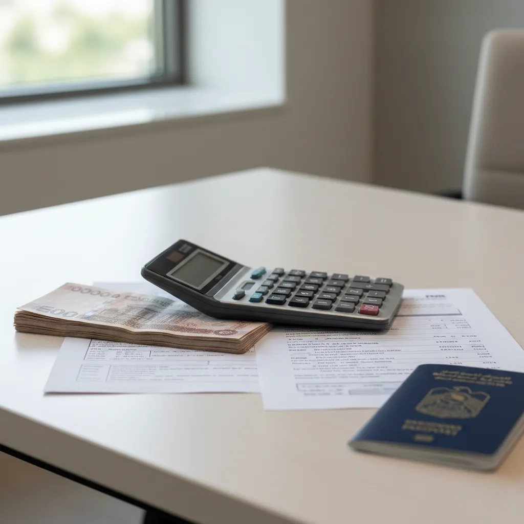 Dubai retirement visa financial requirements including savings property and income proof