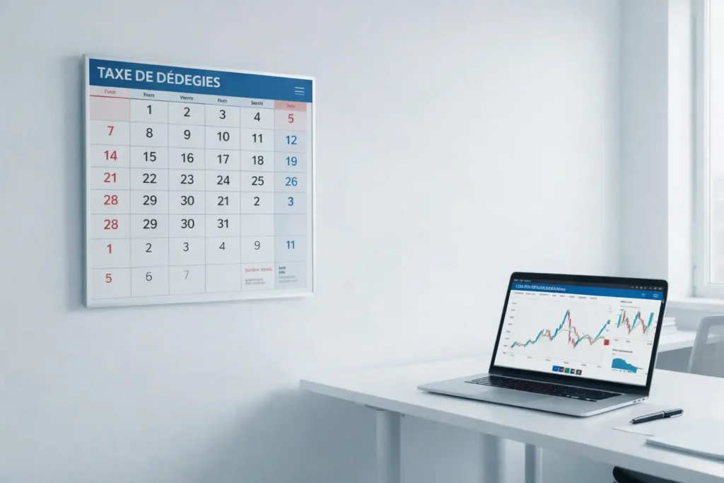 UAE corporate tax deadline calendar and compliance planning in professional office