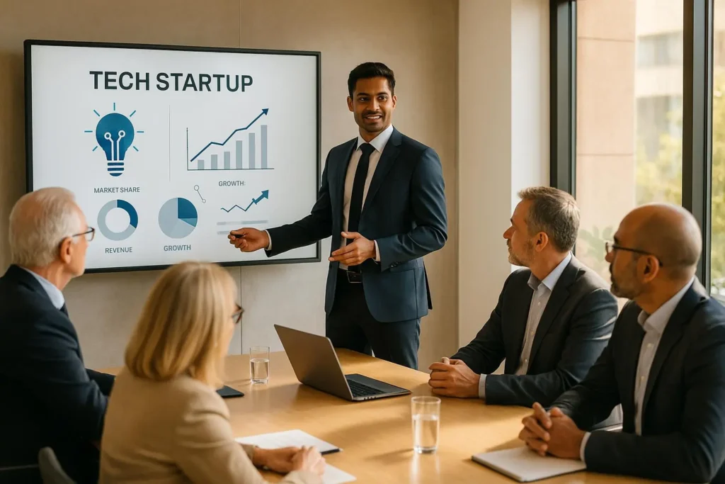 Fintech team reviewing PSP license application documents and capital requirements in UAE.