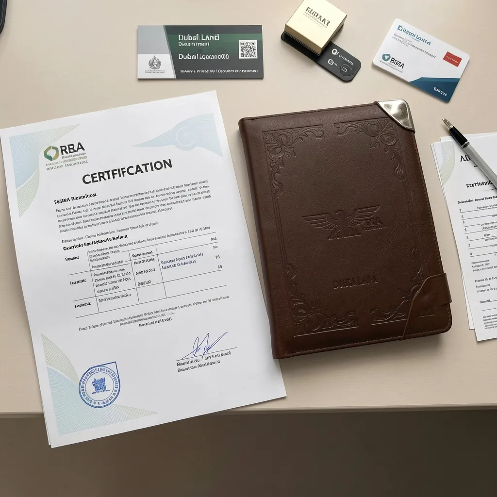 RERA certificate requirements and approval process in Dubai real estate market