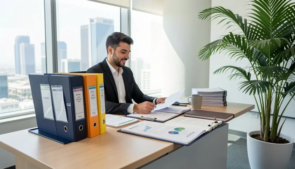 Financial analyst planning tax strategy for UAE holding company investment structure.