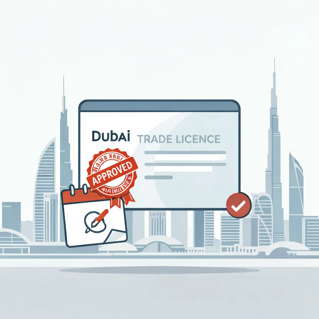 the importance of trade license renewal in Dubai to avoid penalties and maintain legal business operations.