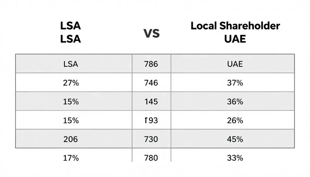 Business team reviewing local sponsor agreement and cost documents in office.