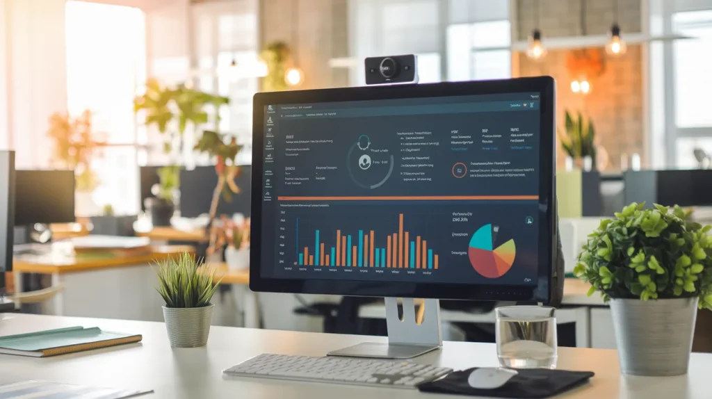 Business professional completing corporate tax registration online in Dubai.