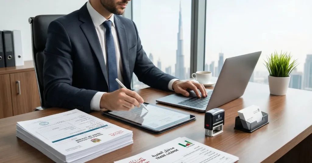 100% foreign ownership in Dubai company formation and trade license registration process