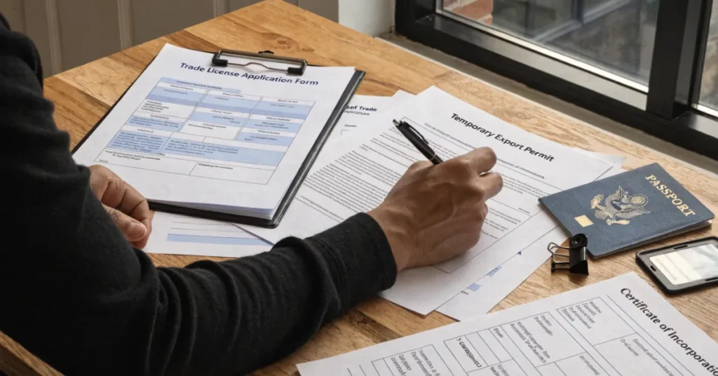 Business Bank Account UAE requirements documents KYC verification corporate setup