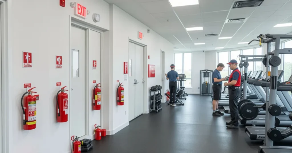 Fire safety compliance and Civil Defense requirements for opening a Gym In Dubai