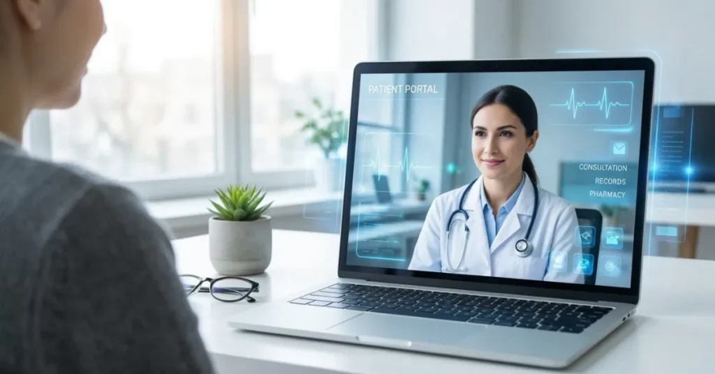 Healthcare Business Ideas telemedicine and digital health platform in UAE online consultation