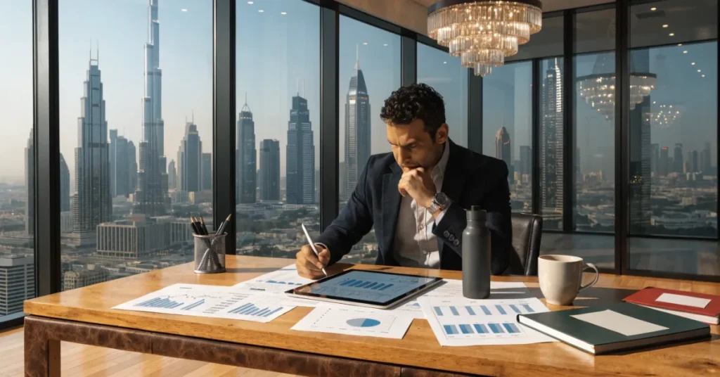 Holding Company in UAE protecting business assets and investment portfolios through corporate structuring