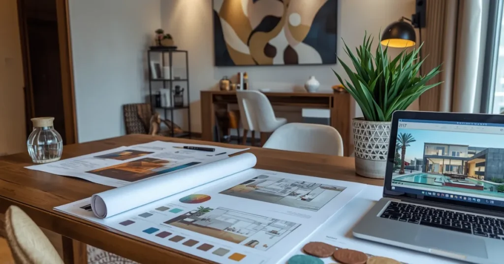 Professional design studio representing a company operating with an Interior Design License Dubai