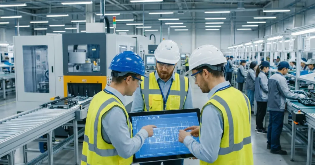 Manufacturing in Dubai workforce planning and factory infrastructure management