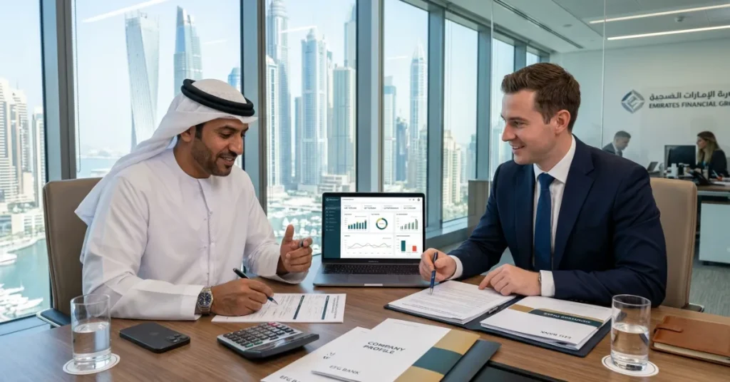 Opening a UAE corporate bank account after RAK Business Setup Costs planning