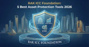 RAK ICC Foundation asset protection structure showing secure wealth management and ownership separation