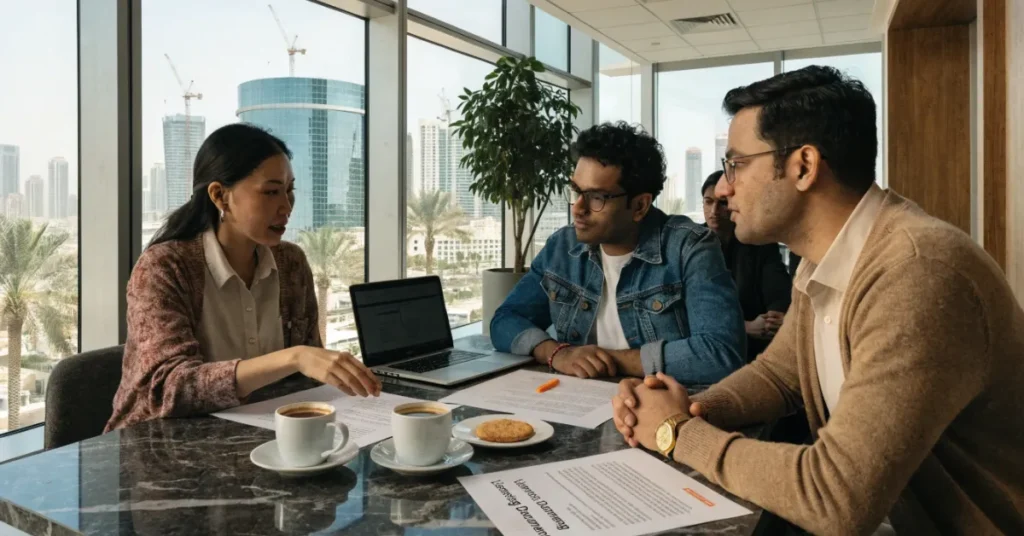 Restaurant in Dubai business licensing discussion and setup process