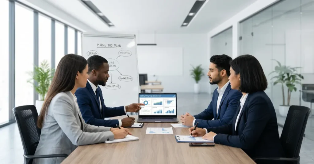 Retail Business Ideas success strategy with market analysis and planning in UAE retail sector