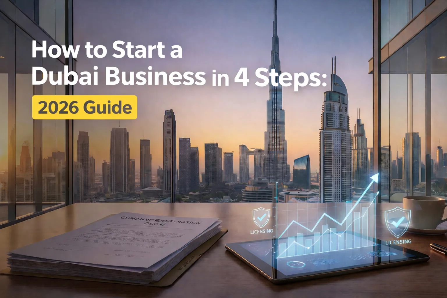 How to Start a Dubai Business in 4 Steps: 2026 Guide