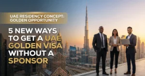 “UAE Golden Visa 2026 long term residency without sponsor for investors and professionals”