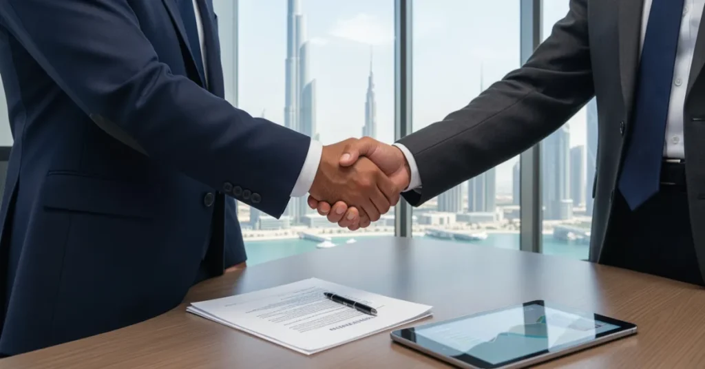 UAE Golden Visa eligibility and application process for property investors corporate scene