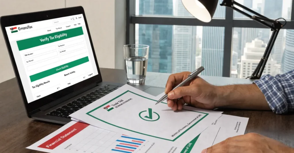 Business Tax Relief – eligibility check and tax relief application process for UAE SMEs