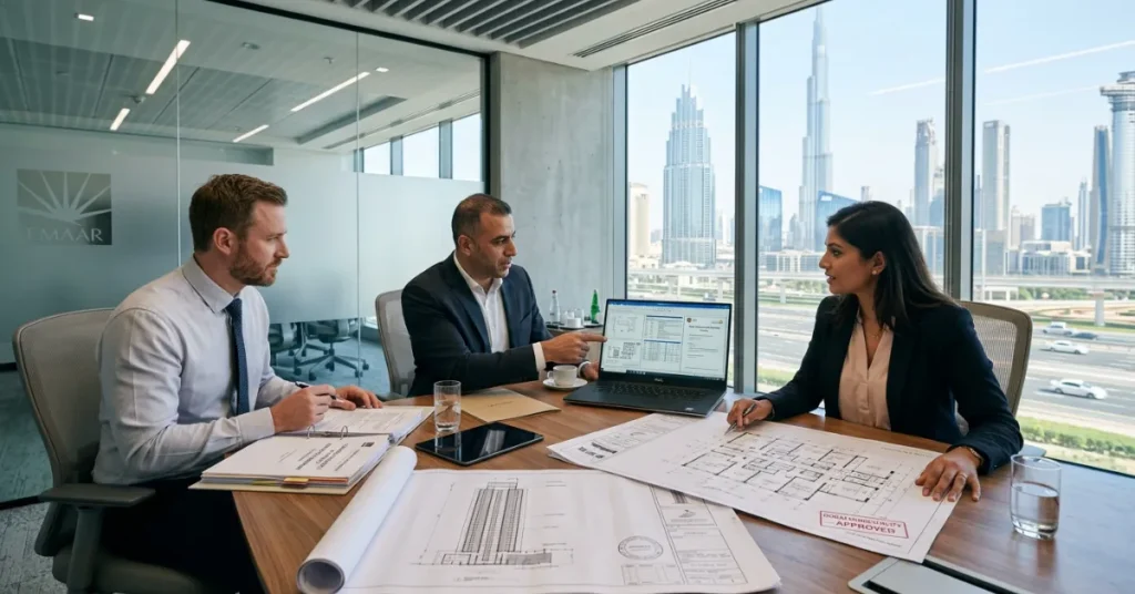 Dubai Fit-out License application process with business planning and approval documentation