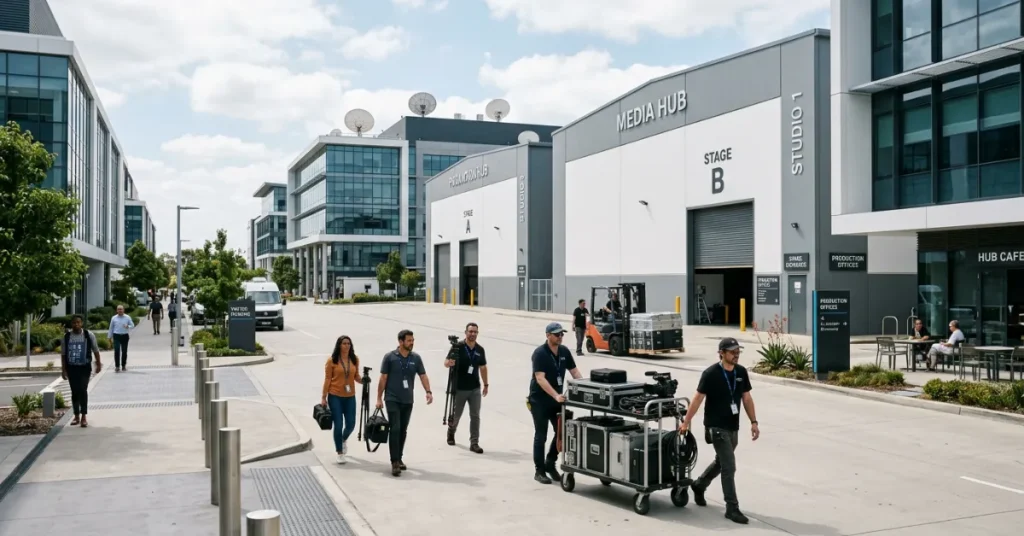 Film Production License – media free zones and studio infrastructure for film production in UAE