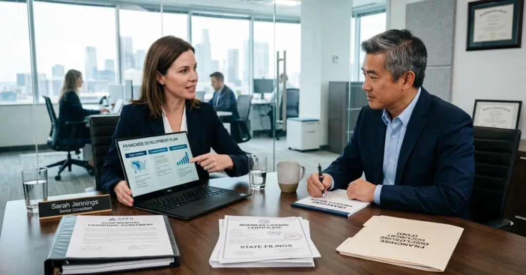 Franchise in Dubai step by step process with business plan and agreement discussion