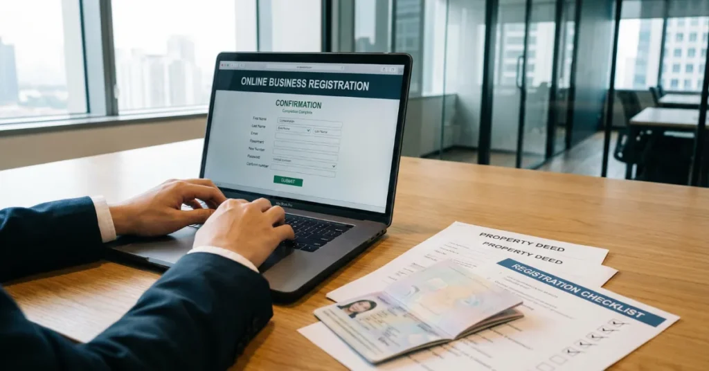 Holiday Home License in Dubai application process with online registration and document submission