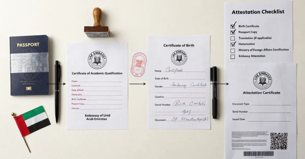 Step by step MOFA UAE Attestation process for foreign certificates verification