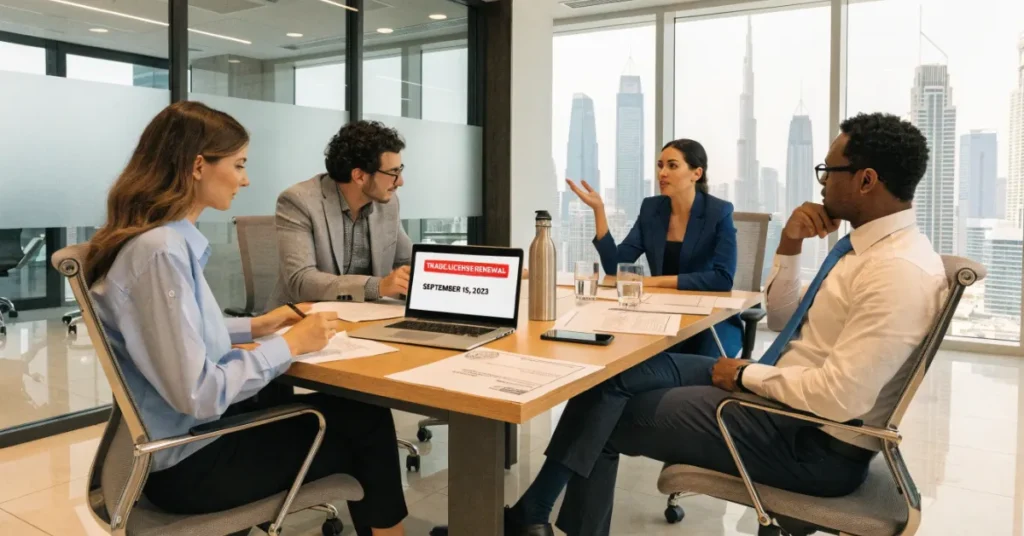 PRO Services in Dubai compliance management and trade license renewal image