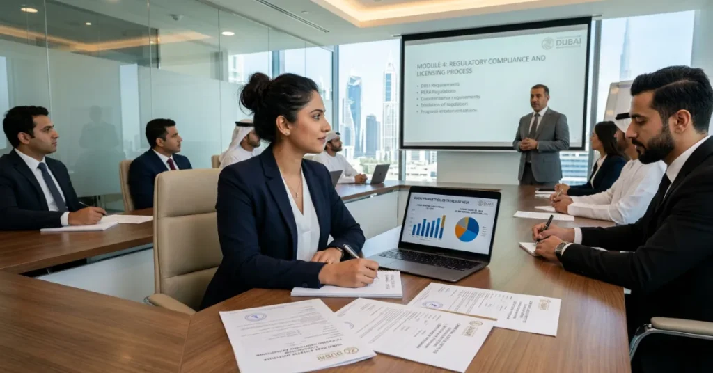 RERA Broker Card training and certification steps for Dubai real estate brokers