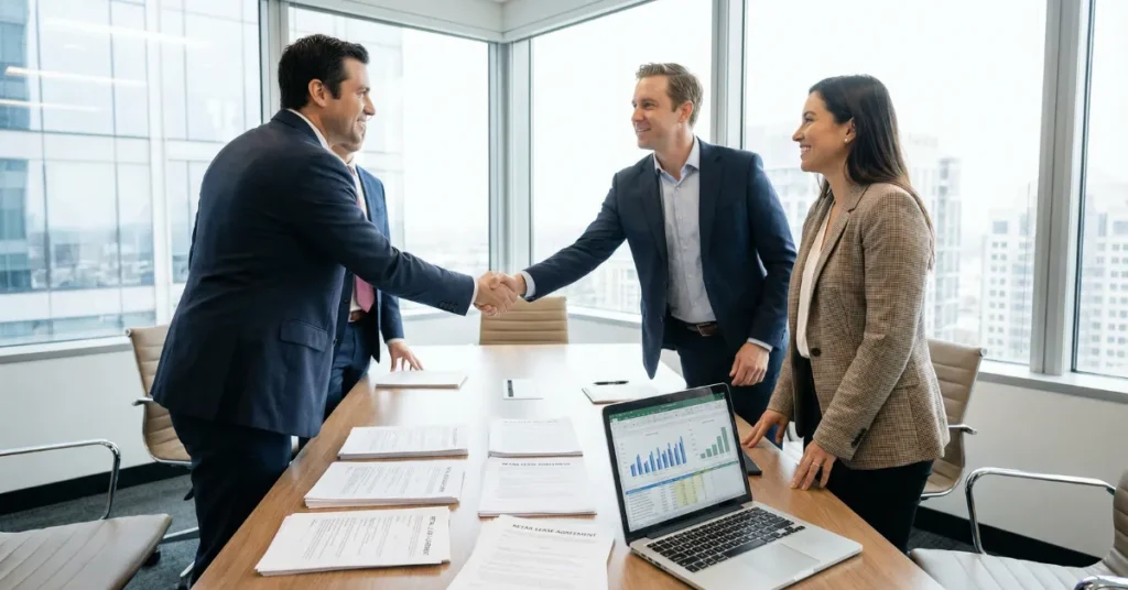 Different types of retail space in Dubai including high street shops and boutique storefronts