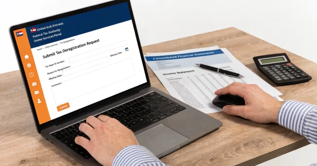 Tax Clearance Certificate online application process through UAE FTA portal