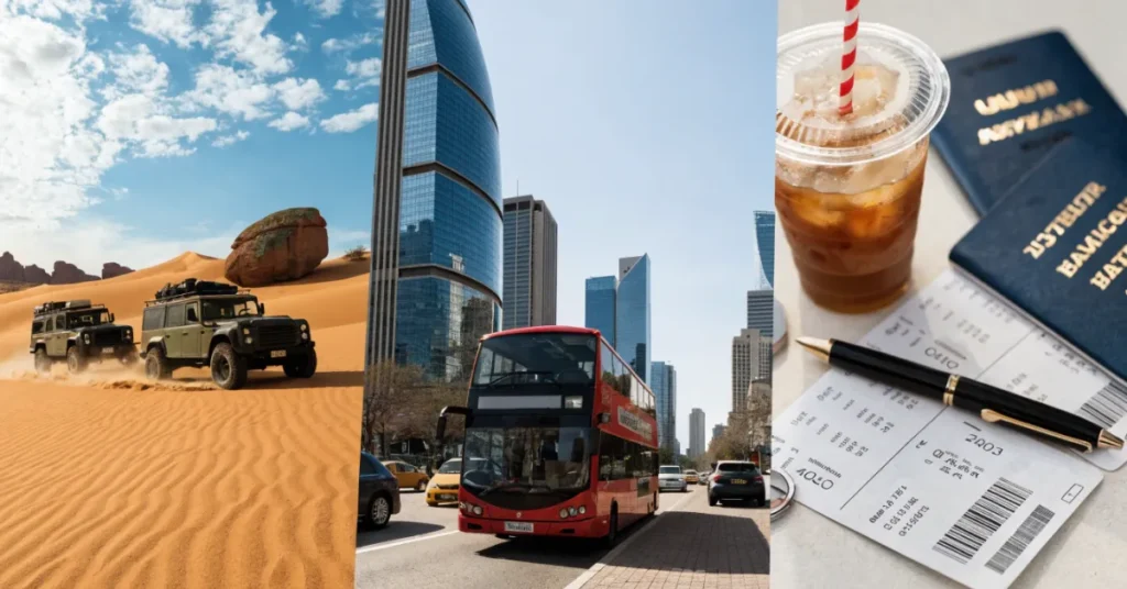 Tourism License UAE – different tourism services including tours, travel agencies, and international travel planning