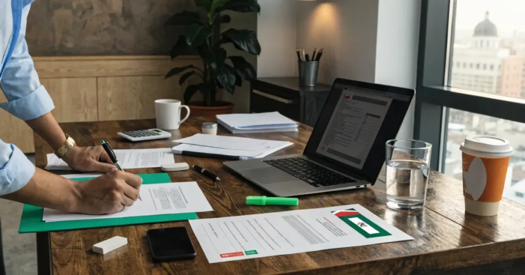 Step by step UAE Trading License application process with business documents and registration forms