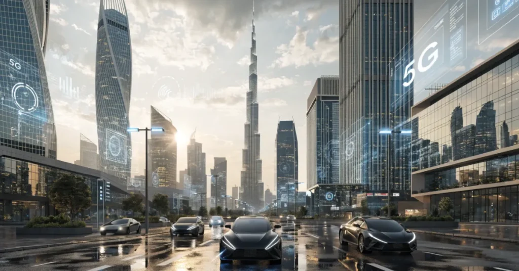 World’s New Startup infrastructure in UAE with AI smart city and digital transformation technologies