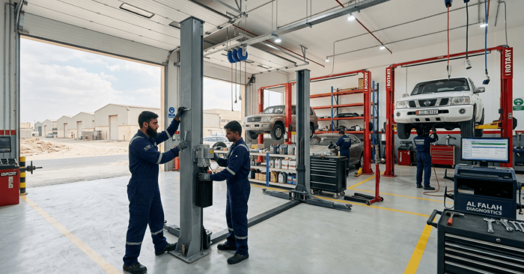 Auto Repair License process for setting up a professional garage workshop in UAE