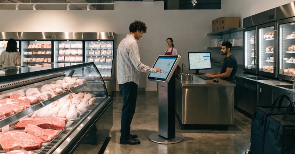 Butchery License UAE retail meat business growth strategy, halal meat shop operations and customer service in UAE
