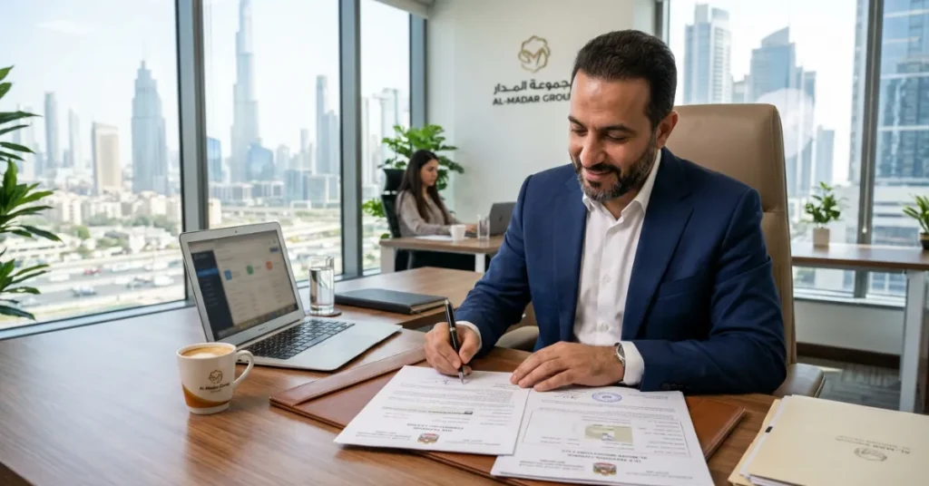 Cafeteria Business in UAE legal process trade license approval business setup documentation UAE
