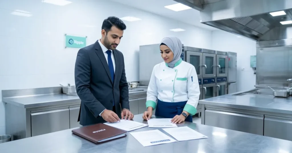Catering Services License UAE food safety approval and commercial kitchen setup