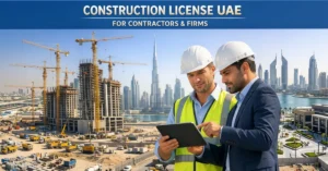 Construction License UAE for contractors managing large-scale building projects in Dubai