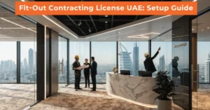 Fit-Out Contracting License in UAE for commercial interior renovation and office fit-out business setup